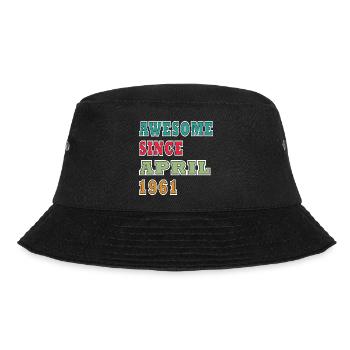 Brilliant since April 1961 - Bucket Hat - black - Front - Lela (165cm)