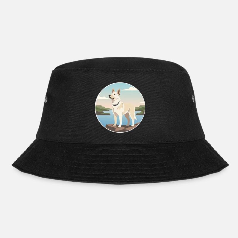 Wächter der Mündung: Can de Palleiro - Bucket Hat - Schwarz
