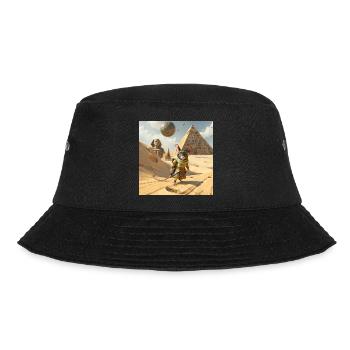 Adventurous Rat in Egypt - Bucket Hat - black - Front - Lela (165cm)