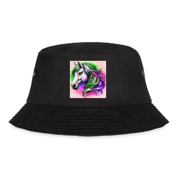 horse - Bucket Hat - black - Front - Lela (165cm)