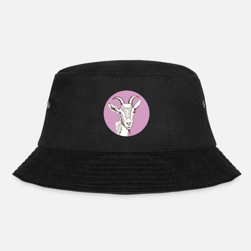Goat - Bucket Hat - black