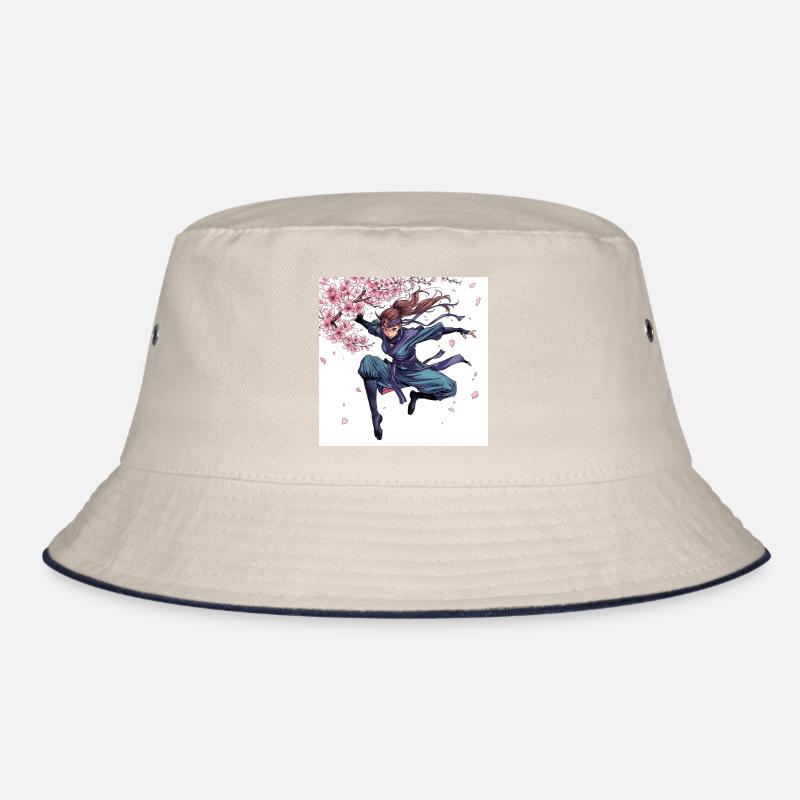 Style guerrier de la fleur de cerisier Bob