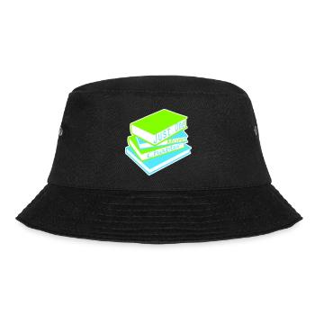 Just One More Chapter Lustig Bücherwurm Lesen Cool - Bucket Hat - Schwarz - Vorne - Lela (165cm)