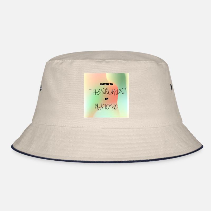 Hören Sie den Geräuschen der Natur zu Bucket Hat