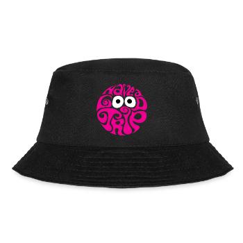 Gute Reise have a good trip Urlaub Erfahrung pink  - Bucket Hat - Schwarz - Vorne - Lela (165cm)