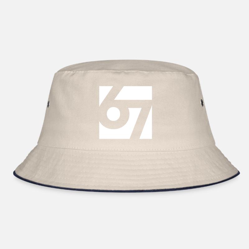 67 "Six Seven" Block Style Bucket Hat