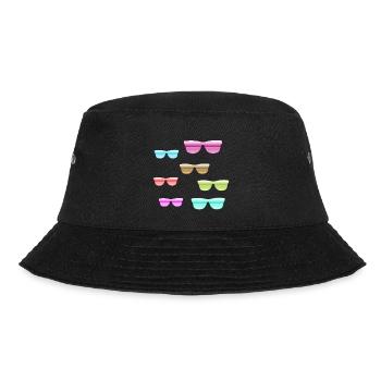 Sun grooves - Bucket Hat - black - Front - Lela (165cm)