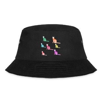 feline - Bucket Hat - black - Front - Lela (165cm)