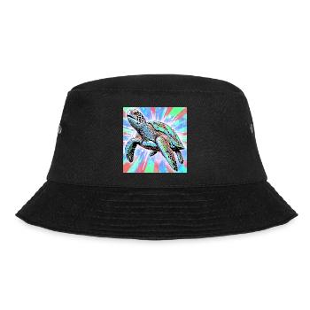 turtle - Bucket Hat - black - Front - Lela (165cm)