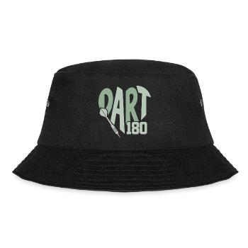 Dart Heart Dart - 180 - Art Fusion - Bucket Hat - black - Front - Lela (165cm)