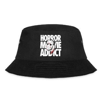 Horror Movie Addict Slasher Fan Design - Bucket Hat - black - Front - Lela (165cm)