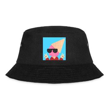 Cool Guy - Bucket Hat - black - Front - Lela (165cm)
