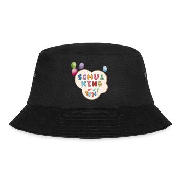 Schulkind 2026  Einschulung - Bucket Hat - Schwarz - Vorne - Lela (165cm)