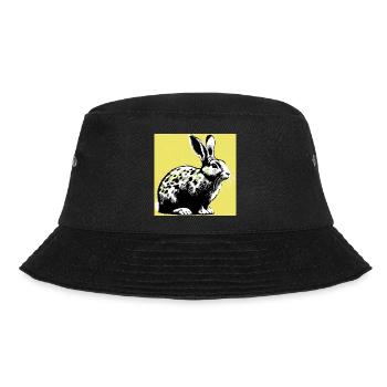 rabbit - Bucket Hat - black - Front - Lela (165cm)