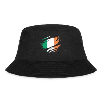Ireland Irish Flag - Bucket Hat - black - Front - Lela (165cm)
