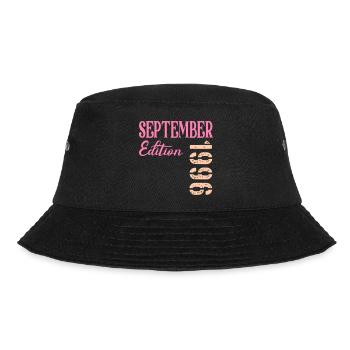 Birthday September 1996 - Bucket Hat - black - Front - Lela (165cm)