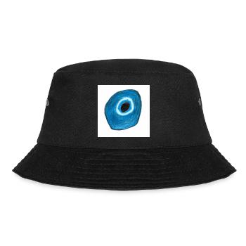 Œil bleu en forme de cercle - Bob - noir - Devant - Lela (165cm)