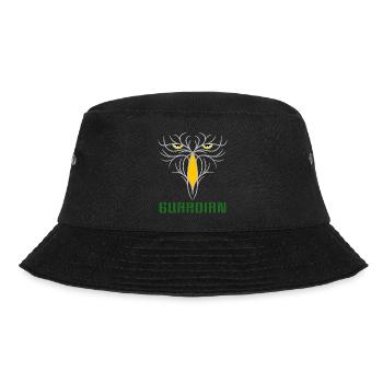 GUARDIAN - Taktisches Raubvogel-Design - Bucket Hat - Schwarz - Vorne - Lela (165cm)