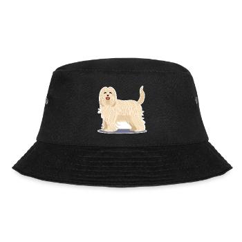 Komondor (Comic) - Bucket Hat - Schwarz - Vorne - Lela (165cm)