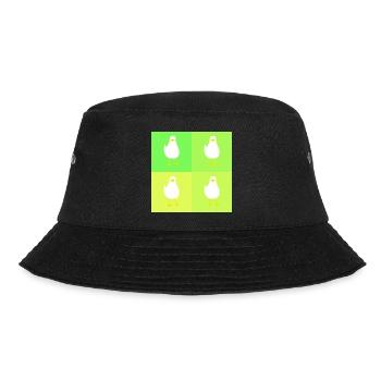 MineMineMineMine - green - Bucket Hat - black - Front - Lela (165cm)