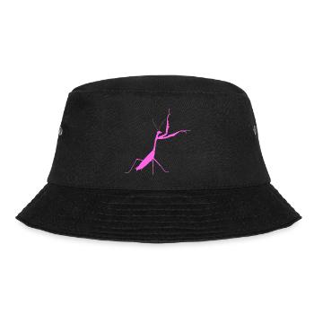Gottesanbeterin pink - Bucket Hat - Schwarz - Vorne - Lela (165cm)