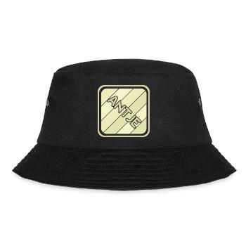 Gift for Antje - Bucket Hat - black - Front - Lela (165cm)