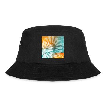 Balearic Islands Tie-Dye - Bucket Hat - black - Front - Lela (165cm)
