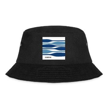 Endorphine – Minimalistisches Paddel Poster - Bucket Hat - Schwarz - Vorne - Lela (165cm)