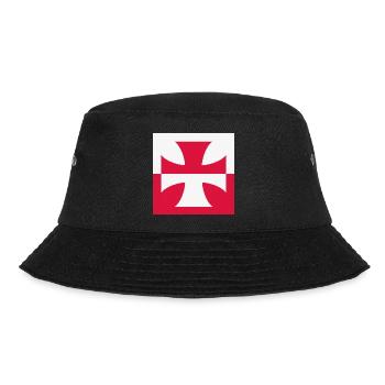 Emblème des hussards polonais – symbole blanc et rouge - Bob - noir - Devant - Lela (165cm)