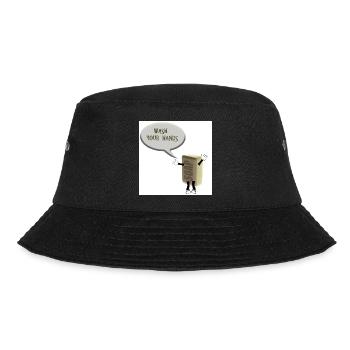 Wash your hands - Bucket Hat - black - Front - Lela (165cm)
