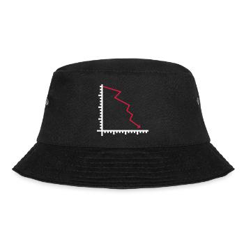 Diagramm - Bucket Hat - Schwarz - Vorne - Lela (165cm)