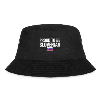 Slovenija Slowenien Slowenische Flagge Slowene - Bucket Hat - Schwarz - Vorne - Lela (165cm)