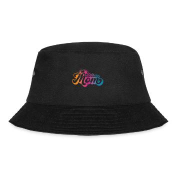 Soccer Mom Vintage - Bucket Hat - black - Front - Lela (165cm)