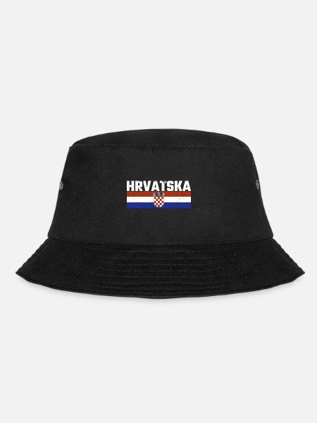 Hrvatska Croatie Croatie Vacances Drapeau croate - Bob - noir