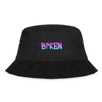 biken downhill fahrrad bike - Bucket Hat - Schwarz - Vorne - Lela (165cm)
