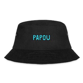 PAPOU. PAPA. FÊTE DES PÈRES. BONNE FÊTE PAPA - Bob - noir - Devant - Lela (165cm)