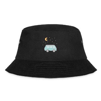 Campervan under the stars - Bucket Hat - black - Front - Lela (165cm)