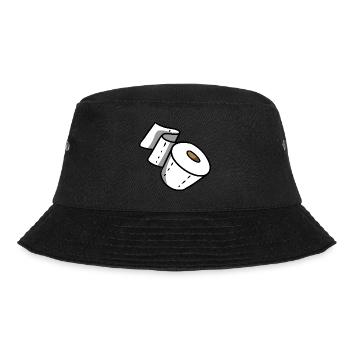 Toilet paper - Bucket Hat - black - Front - Lela (165cm)