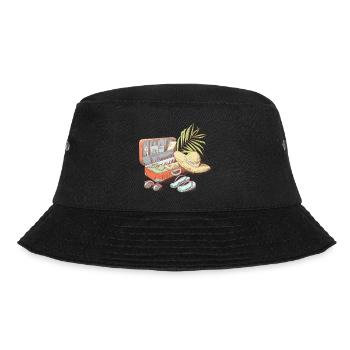 summer vacation - Bucket Hat - black - Front - Lela (165cm)