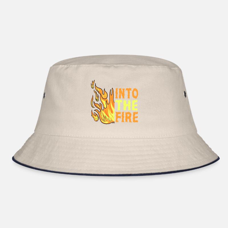 Into the Fire - In flames Bucket Hat