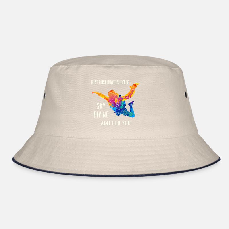 Skydive Skydiver Skydiver Freefall Bucket Hat