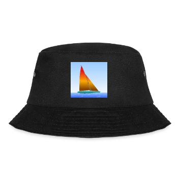 Sailing ship - Bucket Hat - black - Front - Lela (165cm)