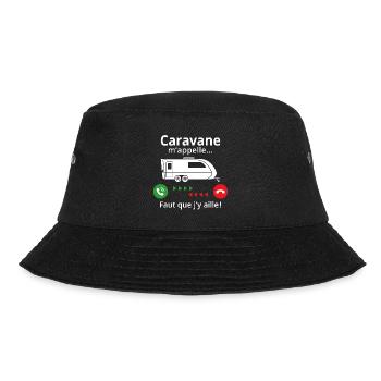 caravane m'appelle... faut que j'y aille ! - Bob - noir - Devant - Lela (165cm)