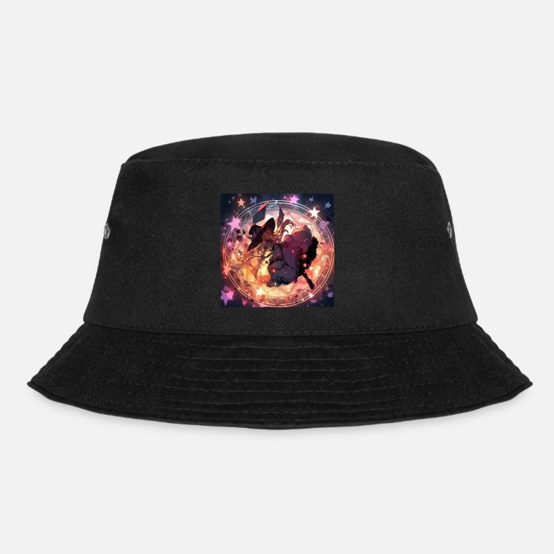 The Star Witch - Bucket Hat - black