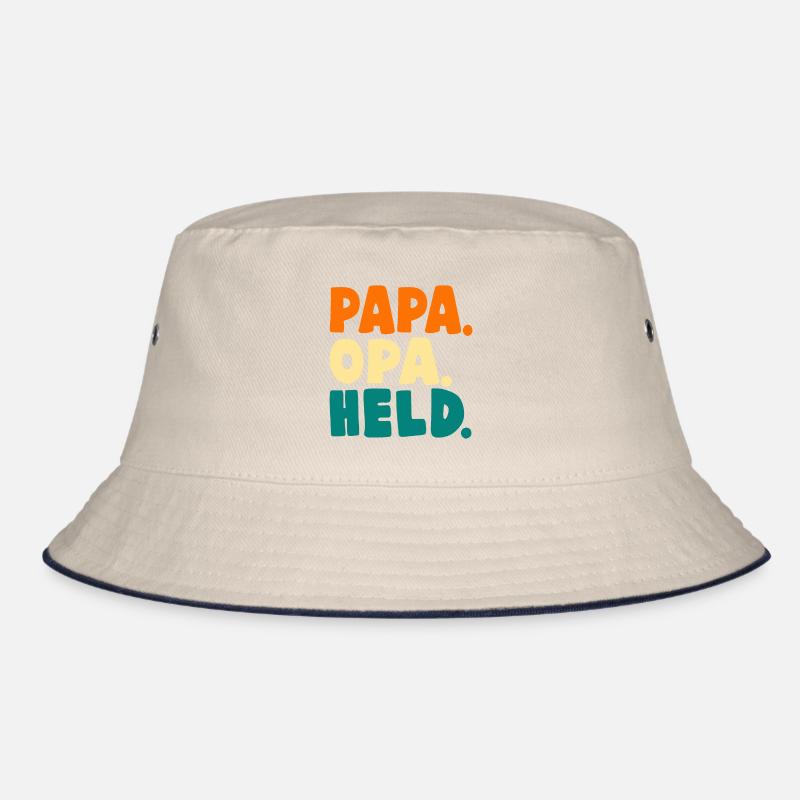 PAPA OPA HELD Bucket Hat