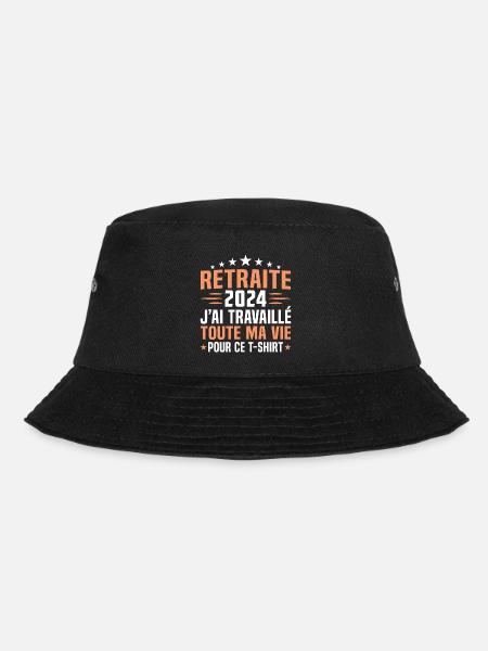 Retraité en 2024 cadeau retraité 2024 - Bob - noir