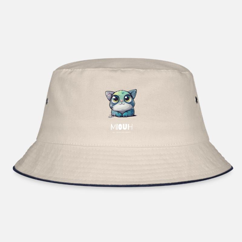 Funny outfit for lovers, cat, tomcat Bucket Hat