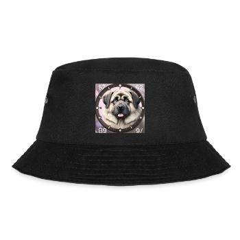 Leicht - Bucket Hat - Schwarz - Vorne - Lela (165cm)