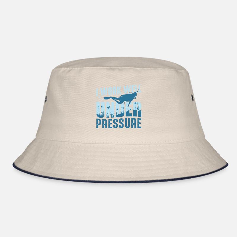 I Work Well Under Pressure Bucket Hat