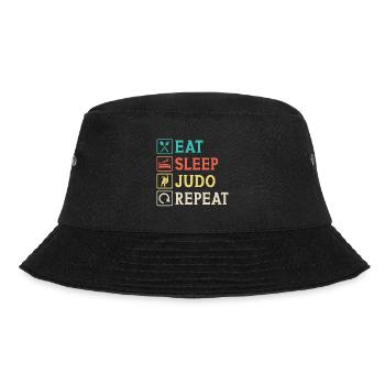 Eat Sleep Judo Repeat - Bob - noir - Devant - Lela (165cm)